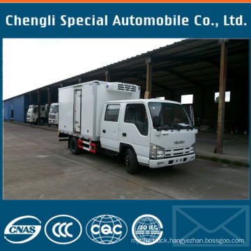 Cn Quality 4X2 Double Cabin Isuzu Refrigerator Lorry